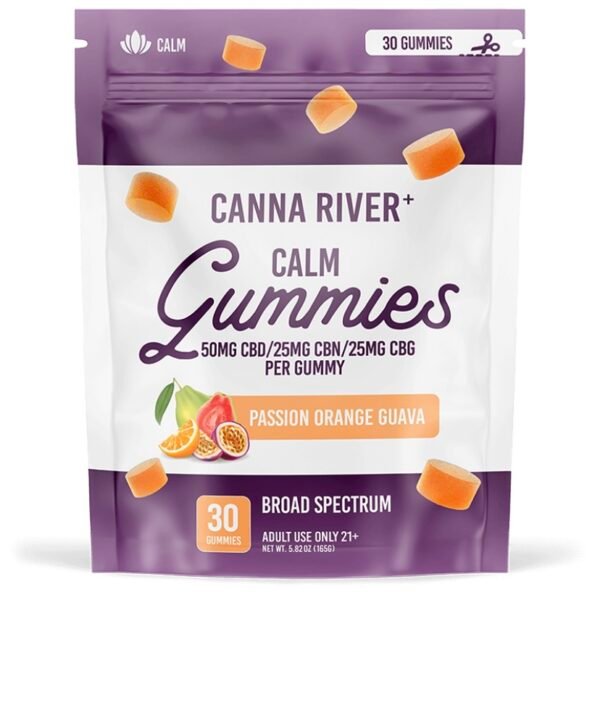 BROAD SPECTRUM CBD GUMMIES FOR CALM – CANNA RIVER - Image 4
