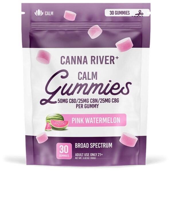 BROAD SPECTRUM CBD GUMMIES FOR CALM – CANNA RIVER