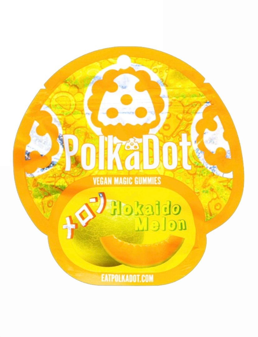Hokaido Melon Polkadot Vegan Magic Gummies 4G
