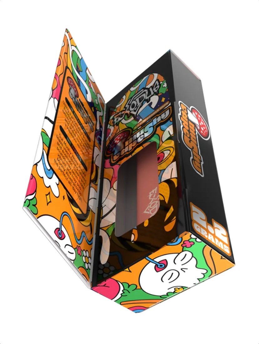 Orange Pineapple Exodus Mushy Disposable Vape 2.2G - Image 2