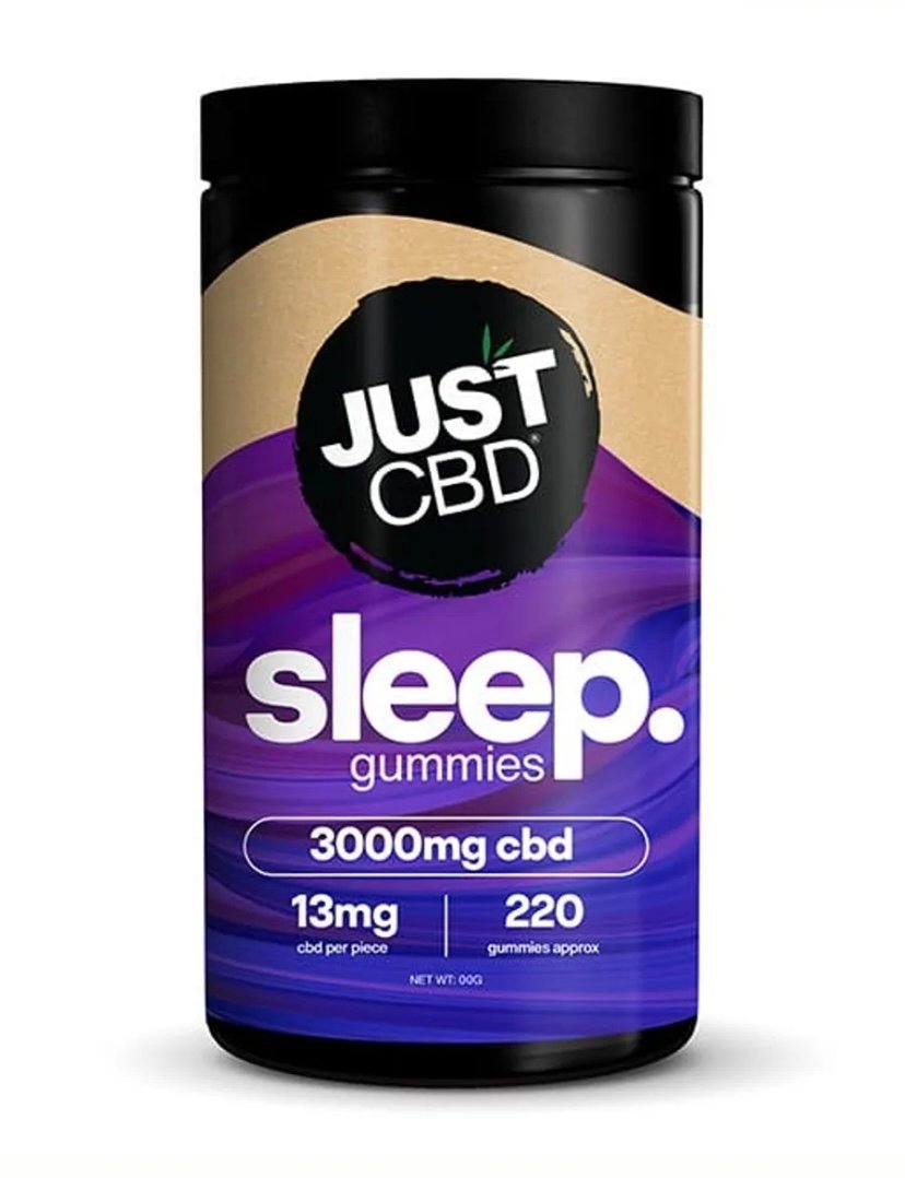 Just CBD Nighttime Melatonin Bear Gummies 3000mg