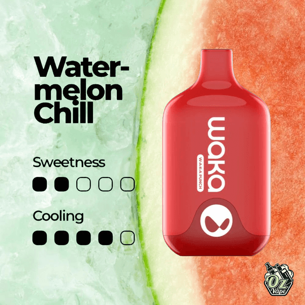 WAKA SMASH 6000 PUFF – WATERMELON CHILL